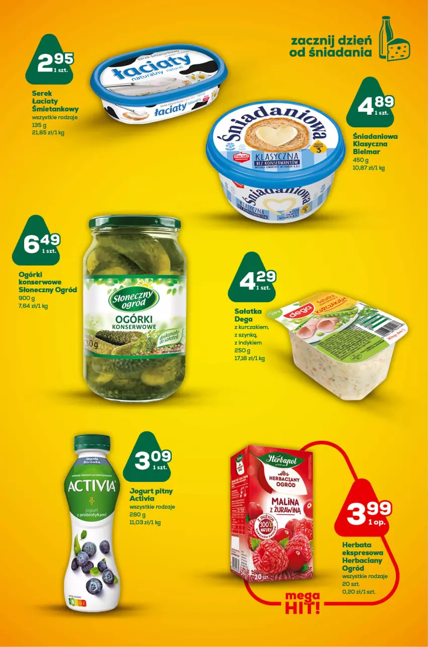 Gazetka promocyjna ABC - Gazetka - ważna 20.10 do 02.11.2022 - strona 2 - produkty: Activia, Danio, Dega, Herbata, Jogurt, Jogurt pitny, Kurczak, Ogród, Sałat, Sałatka, Ser, Serek