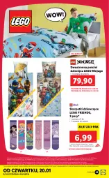 Gazetka promocyjna Lidl - GAZETKA - Gazetka - ważna od 23.01 do 23.01.2022 - strona 25 - produkty: Sok, Ser, Pościel, LEGO Ninjago, LEGO Friends, Karp, Poszewka, Skarpetki, LEGO, Dzieci, Fa