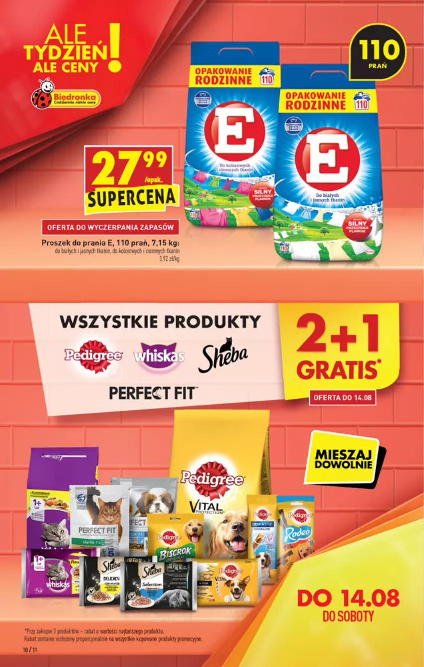 Gazetka promocyjna Biedronka - W tym tygodniu - ważna 12.08 do 18.08.2021 - strona 10 - produkty: Proszek do prania