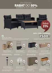 Gazetka promocyjna Jysk - Oferta tygodnia - Gazetka - ważna od 17.03 do 17.03.2024 - strona 4 - produkty: Stół, Sofa, Kosz, Tran, Kwietnik, Krzesło, Poduszka, Lampa, Olej, Fa