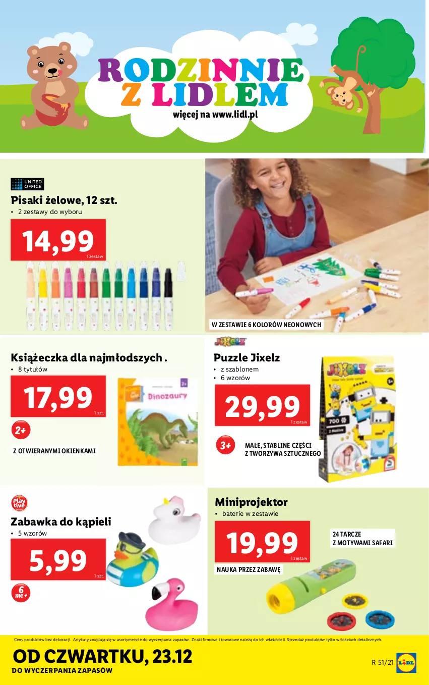 Gazetka promocyjna Lidl - GAZETKA - ważna 20.12 do 24.12.2021 - strona 49 - produkty: Fa, Puzzle, Zabawka