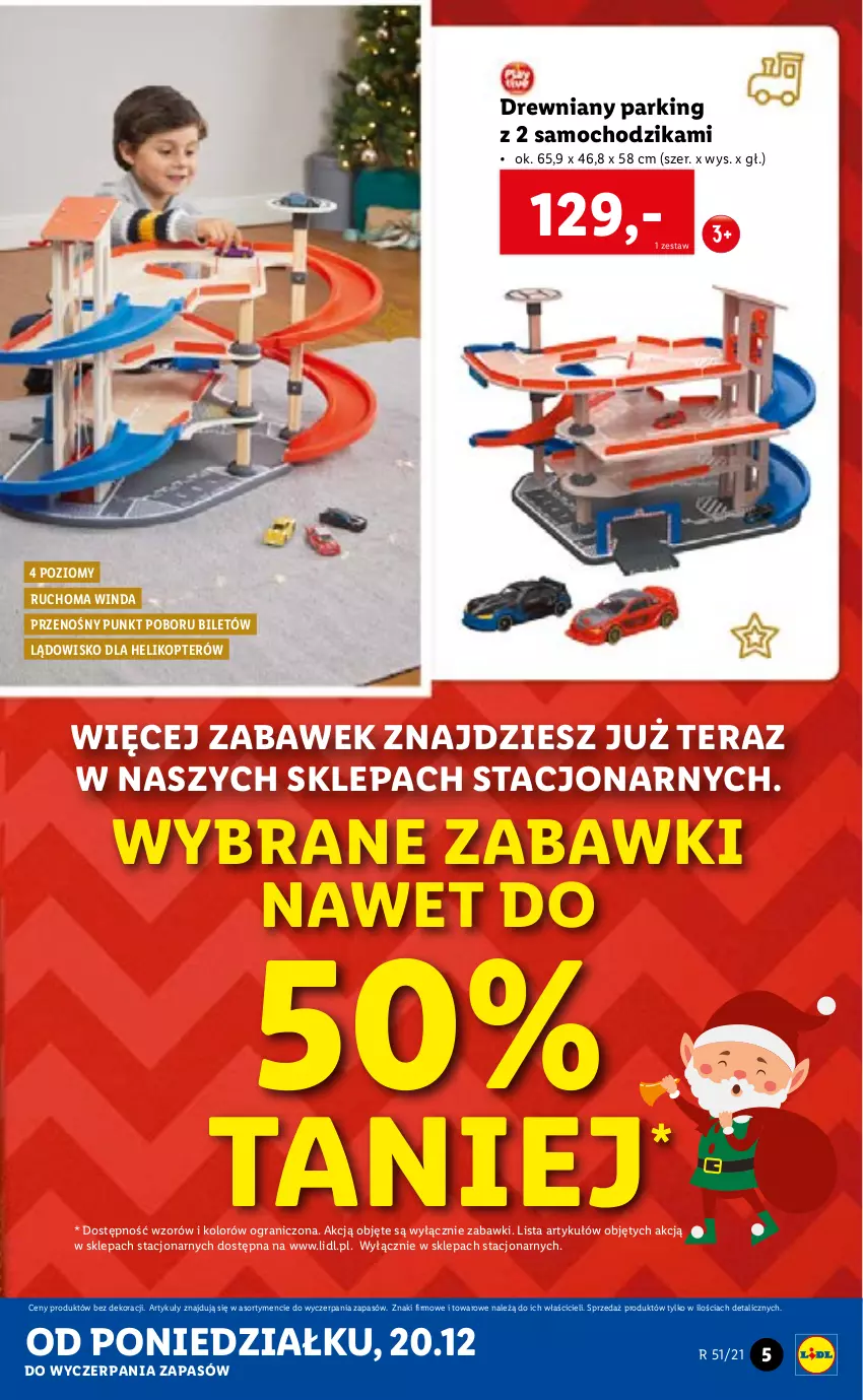 Gazetka promocyjna Lidl - GAZETKA - ważna 20.12 do 24.12.2021 - strona 5 - produkty: Chodzik, Gra, Helikopter, Tera