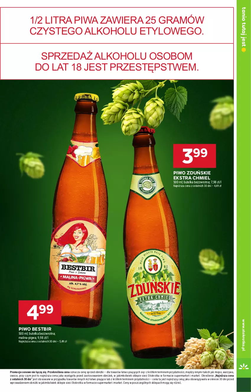 Gazetka promocyjna Stokrotka - Market - ważna 13.08 do 20.08.2025 - strona 21 - produkty: Gra, Mięso, Owoce, Piwa, Piwo, Warzywa