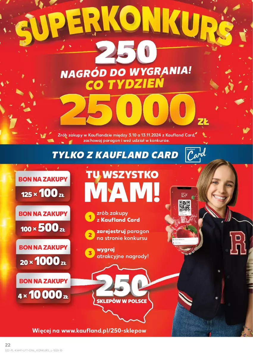 Gazetka promocyjna Kaufland - Gazetka tygodnia - ważna 10.10 do 16.10.2024 - strona 22 - produkty: Gra