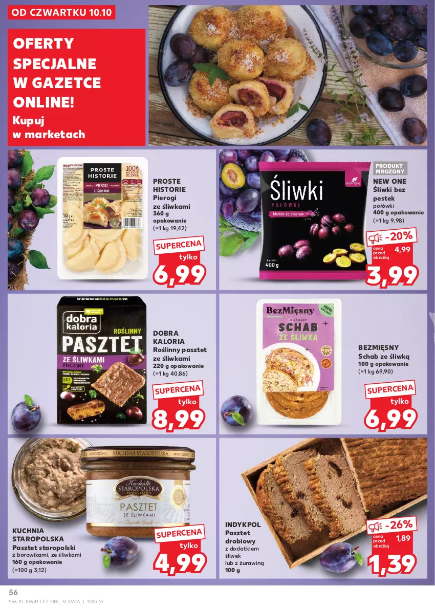 Gazetka promocyjna Kaufland - Gazetka tygodnia - ważna 10.10 do 16.10.2024 - strona 56 - produkty: Kuchnia, Kuchnia Staropolska, Pasztet, Pierogi, Stek