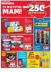 Gazetka promocyjna Kaufland - Gazetka tygodnia - Gazetka - ważna od 16.10 do 16.10.2024 - strona 26 - produkty: Gra, Papier, Finish, Worki na śmieci, Napoje, Velvet, Ręcznik, Tymbark, Worki na śmiec, Zmywarki, Waga, Napój