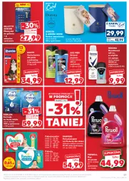 Gazetka promocyjna Kaufland - Gazetka tygodnia - Gazetka - ważna od 16.10 do 16.10.2024 - strona 27 - produkty: Płyn do prania, Pampers, Rexona, Pieluchy, Dezodorant, Majtki, Szynka, Gillette, Dzieci, Maszynka, Perwoll, Axe Men, Pieluchomajtki, Maszynka do golenia, Sucha karma, BEBILON