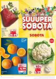 Gazetka promocyjna Kaufland - Gazetka tygodnia - Gazetka - ważna od 16.10 do 16.10.2024 - strona 4 - produkty: Piec, Kalafior, Sok, Rama, Pomarańcze, Udziec wołowy, Grunt