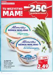 Gazetka promocyjna Kaufland - Gazetka tygodnia - Gazetka - ważna od 16.10 do 16.10.2024 - strona 42 - produkty: Serek wiejski, Ser, Serek, Almette