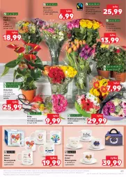 Gazetka promocyjna Kaufland - Gazetka tygodnia - Gazetka - ważna od 16.10 do 16.10.2024 - strona 63 - produkty: Tulipan, Róża, Filiżanka, Bukiet, Kubek, Fa