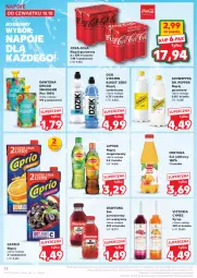 Gazetka promocyjna Kaufland - Gazetka tygodnia - Gazetka - ważna od 16.10 do 16.10.2024 - strona 72 - produkty: Dawtona, Sok, Mus, Rama, Coca-Cola, Napoje, Fortuna, Sok jabłkowy, Schweppes, Lipton, Napój izotoniczny, Napój gazowany, Syrop, Sok pomidorowy, Napój niegazowany, Napój