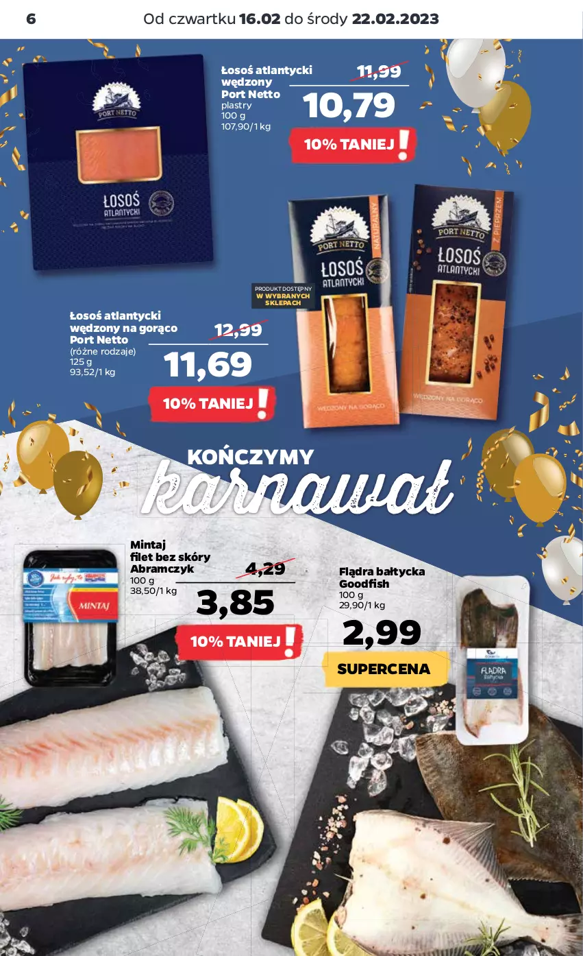 Gazetka promocyjna Netto - Artykuły spożywcze - ważna 16.02 do 22.02.2023 - strona 6 - produkty: Mintaj, Por