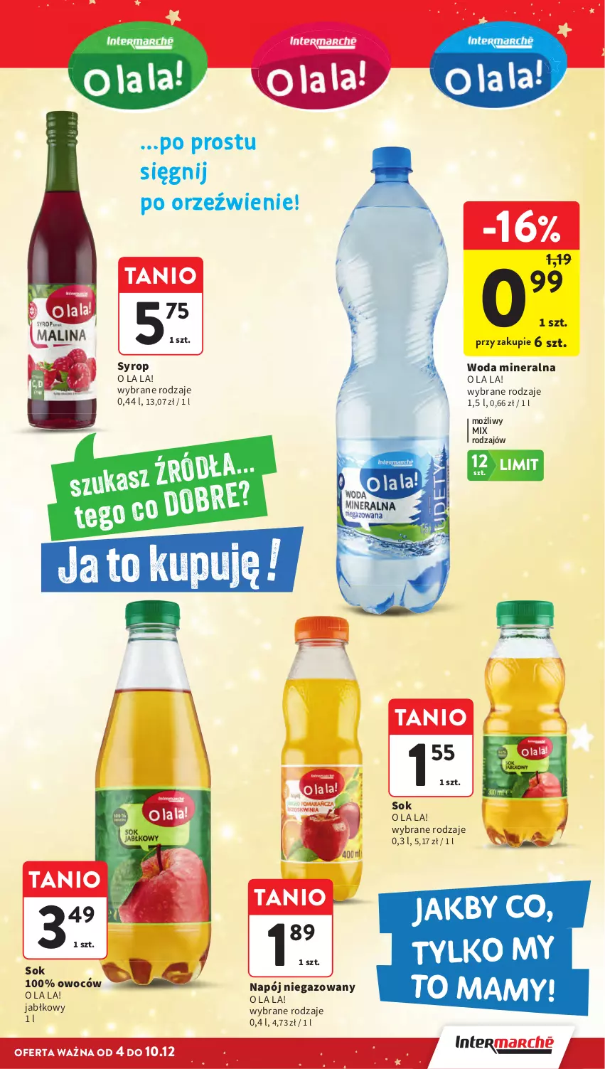 Gazetka promocyjna Intermarche - Gazetka Intermarche - ważna 04.12 do 10.12.2025 - strona 41 - produkty: Sok