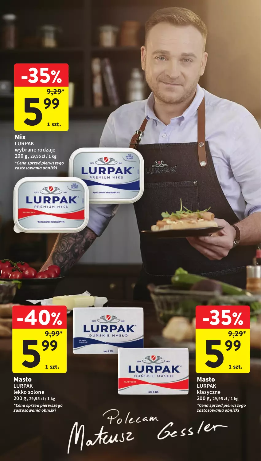 Gazetka promocyjna Intermarche - Gazetka Intermarche - ważna 28.09 do 04.10.2023 - strona 30 - produkty: Lurpak, Masło