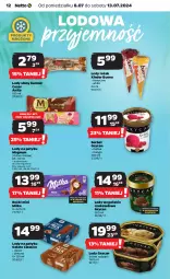 Gazetka promocyjna Netto - Artykuły spożywcze - Gazetka - ważna od 13.07 do 13.07.2024 - strona 12 - produkty: Gry, Kinder Bueno, Produkty mrożone, Lody, Mango, Kinder, Milka