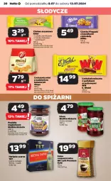 Gazetka promocyjna Netto - Artykuły spożywcze - Gazetka - ważna od 13.07 do 13.07.2024 - strona 20 - produkty: Ciastka, Kawa rozpuszczalna, Chałwa, Kawa, Croissant, Herbata czarna, Dżem, Sezam, Czekolada mleczna, Czekolada, E. Wedel, Herbata, Kakao, Milka