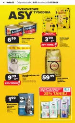 Gazetka promocyjna Netto - Artykuły spożywcze - Gazetka - ważna od 13.07 do 13.07.2024 - strona 4 - produkty: Krakus, Ser, Papier, Kawa ziarnista, Pieluchy, Majtki, Karma mokra dla kotów, Kawa, Ręcznik, Lavazza, Pieluchomajtki