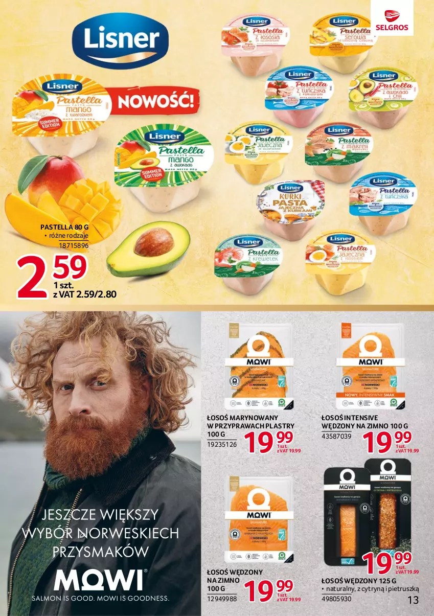 Gazetka promocyjna Selgros - Katalog Markowe Produkty - ważna 01.07 do 30.09.2023 - strona 13 - produkty: Pastella