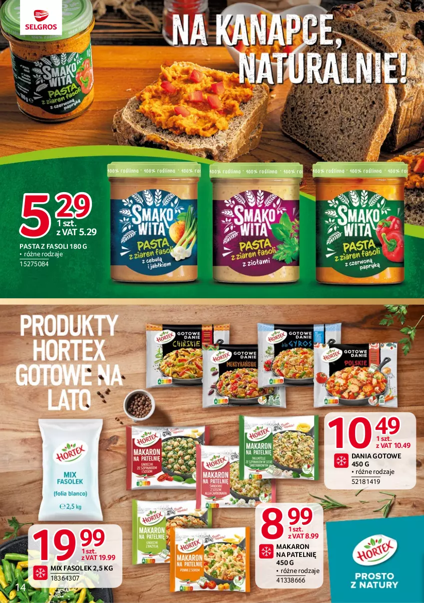 Gazetka promocyjna Selgros - Katalog Markowe Produkty - ważna 01.07 do 30.09.2023 - strona 14 - produkty: Dania gotowe, Fa, Makaron