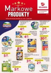 Gazetka promocyjna Selgros - Katalog Markowe Produkty - Gazetka - ważna od 30.09 do 30.09.2023 - strona 1 - produkty: Ser topiony, Serek wiejski, Top, Ser, Serek kanapkowy, Sałat, Serek, Gouda plastry, Gouda, Almette