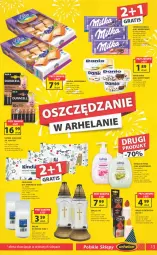 Gazetka promocyjna Arhelan - Gazetka - Gazetka - ważna od 07.01 do 07.01.2024 - strona 13 - produkty: Mydło w płynie, Ciastka, Ser, Danone, Serek, Czekolada, Chusteczki, Znicz, Danio, Mydło, Luksja, Kindii, Milka, Jagodzianka