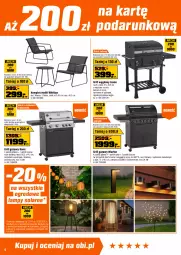Gazetka promocyjna Obi - Gazetka OBI - Gazetka - ważna od 05.05 do 05.05.2026 - strona 6 - produkty: Top, Sok, Termometr, Stolik, Fotel, Grill, Grill gazowy, Pokrywa