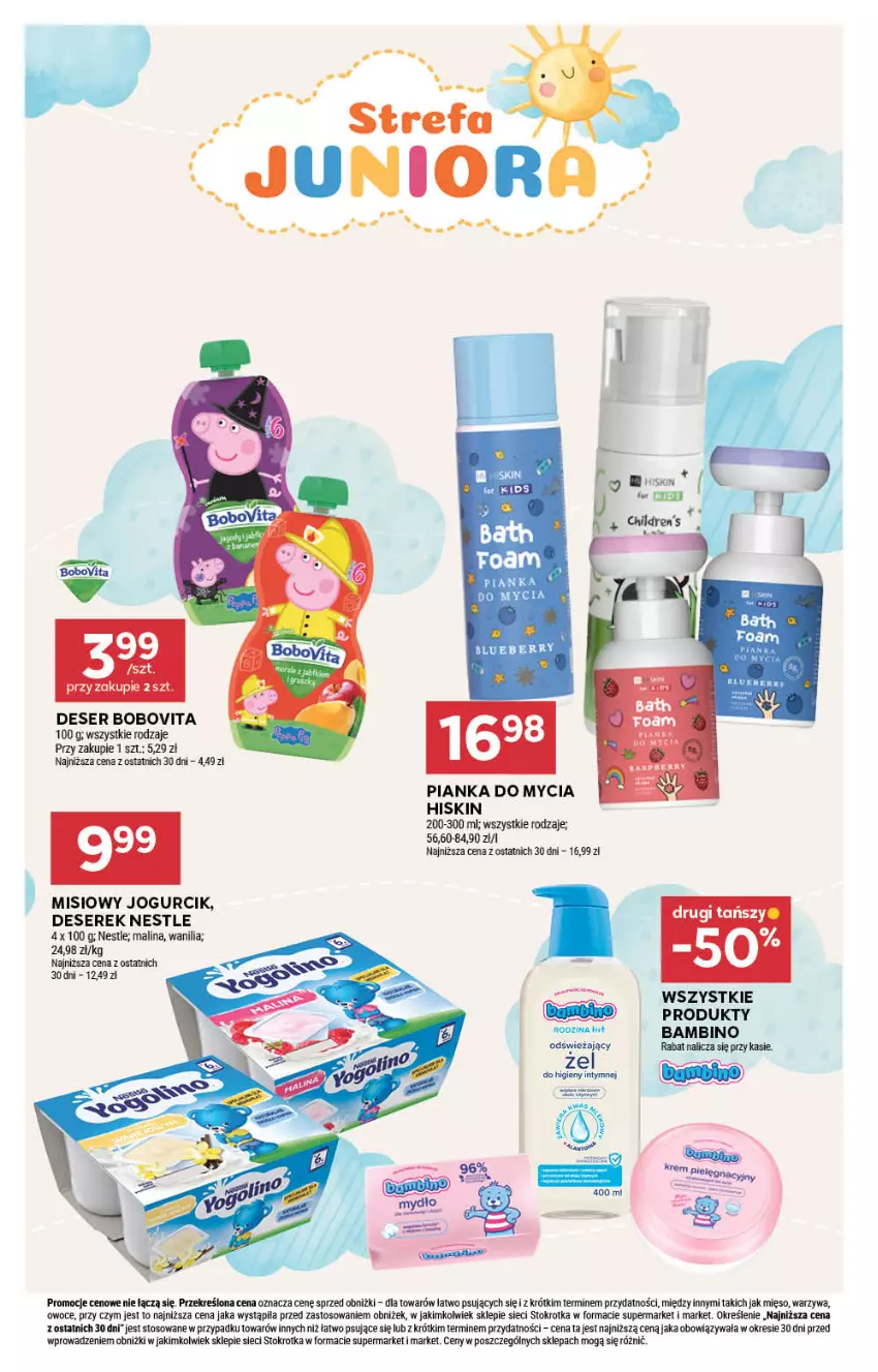 Gazetka promocyjna Stokrotka - Supermarket - ważna 17.07 do 23.07.2025 - strona 38 - produkty: BoboVita, Deser, Fa, Mięso, Owoce, Ser, Serek, Warzywa
