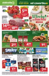 Gazetka promocyjna Stokrotka - Supermarket - Gazetka - ważna od 23.07 do 23.07.2025 - strona 1 - produkty: Kurczak, Torebka, Ketchup, Prymat, Warzywa, Top, Mus, Papryka słodka, Węgiel drzewny, Cukier, Kurczak gotowany, Papryka, Karkówka wieprzowa, Laur, Tarczyński, Pieprz, Morliny, Gałka, Owoce, Pudliszki, Grill, Kiełbasa, Ziele angielskie, Mięso, Kiełbasa śląska, Fa