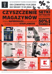 Gazetka promocyjna Kaufland - Zapowiedź oferty - Gazetka - ważna od 10.01 do 10.01.2024 - strona 2 - produkty: Gra, Philips, Kosz, Golarka, Varta, Szynka, Maszynka, Patelnia, Pokrywa