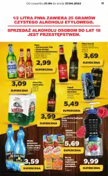 Gazetka promocyjna Netto - Gazetka spożywcza 21.04-27.04 - Gazetka - ważna od 27.04 do 27.04.2022 - strona 11 - produkty: Piwa, Piwo, Por, Gra, Napój energetyczny, Namysłów, Perła, Woda gazowana, Syrop, Woda, Karmi, Napój, Nektar, Hortex