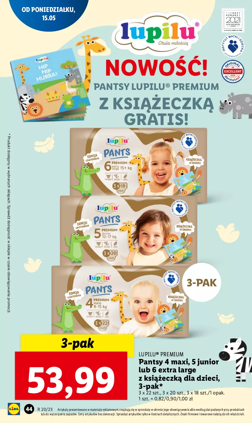 Gazetka promocyjna Lidl - GAZETKA - ważna 15.05 do 17.05.2023 - strona 44 - produkty: Dzieci, Gra