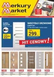 Gazetka promocyjna Merkury Market - Gazetka - ważna od 31.01 do 31.01.2024 - strona 1 - produkty: Klamka, Bursztyn, Finish, Skrzydło drzwiowe, Klamka drzwiowa, Drzwi