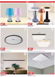 Gazetka promocyjna Merkury Market - Gazetka - ważna od 31.01 do 31.01.2024 - strona 24 - produkty: Plafon, Lampa LED, Plafon LED, Lampa, Lampa stołowa