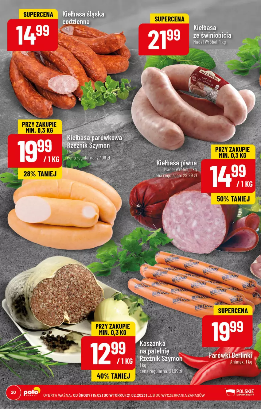 Gazetka promocyjna PoloMarket - Gazetka pomocyjna - ważna 15.02 do 21.02.2023 - strona 20 - produkty: Gry, Madej Wróbel