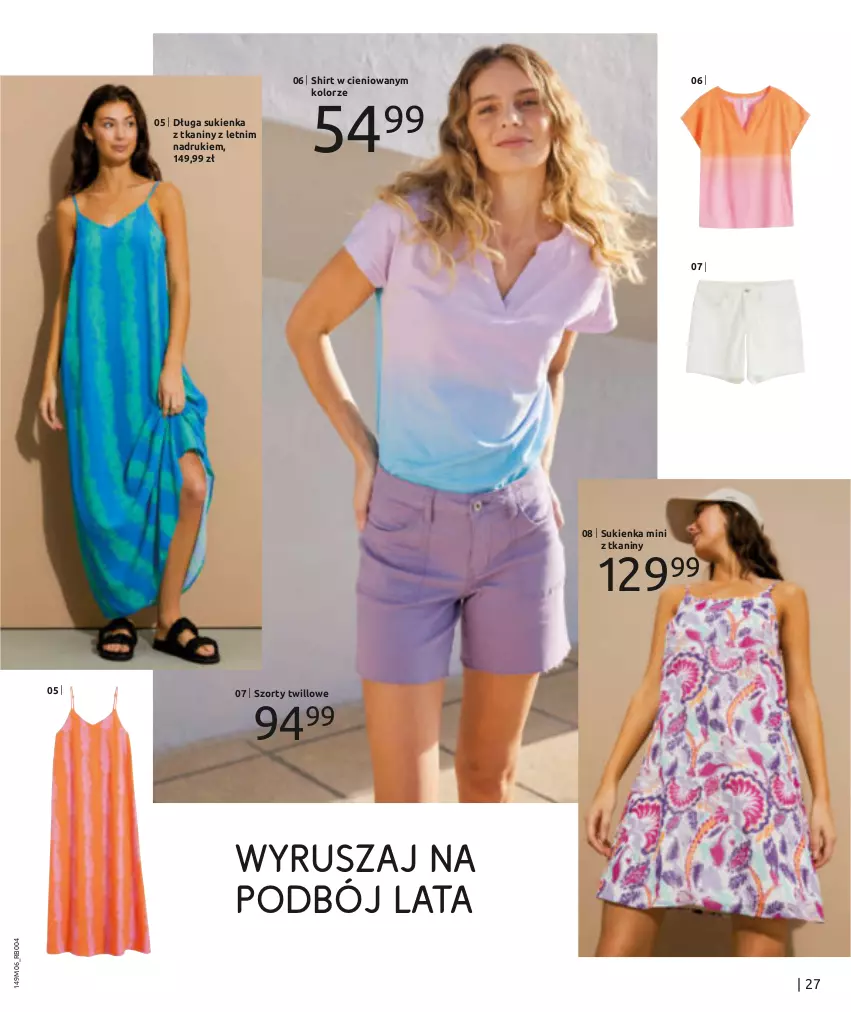 Gazetka promocyjna Bonprix - POMYSŁY NA NOWE STYLIZACJE - ważna 17.06 do 17.09.2024 - strona 29 - produkty: Sukienka