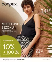 Gazetka promocyjna Bonprix - POMYSŁY NA NOWE STYLIZACJE - Gazetka - ważna od 17.09 do 17.09.2024 - strona 1 - produkty: Piec, Top, Mus, Szorty