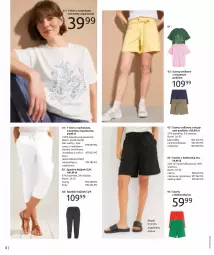 Gazetka promocyjna Bonprix - POMYSŁY NA NOWE STYLIZACJE - Gazetka - ważna od 17.09 do 17.09.2024 - strona 10 - produkty: Klapki, Noż, Szorty, T-shirt, Wełna, Spodnie