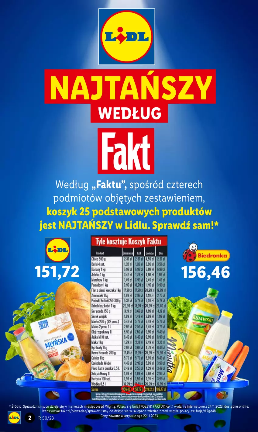 Gazetka promocyjna Lidl - GAZETKA - ważna 11.12 do 13.12.2023 - strona 2 - produkty: Fa, Kosz