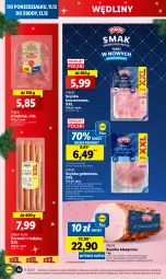 Gazetka promocyjna Lidl - GAZETKA - Gazetka - ważna od 13.12 do 13.12.2023 - strona 32 - produkty: Ser, Pur, Gra, Kindziuk, Parówki, Parówki z indyka, Tera, Szynka konserwowa, Szynka, PIKOK, Pieprz, Olej