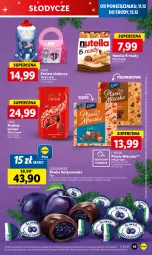 Gazetka promocyjna Lidl - GAZETKA - Gazetka - ważna od 13.12 do 13.12.2023 - strona 47 - produkty: Torebka, Piernik, Nutella, Gra, Rakieta, Praliny, Lindor, Mleczko, Ptasie mleczko, E. Wedel, Olej, Lindt