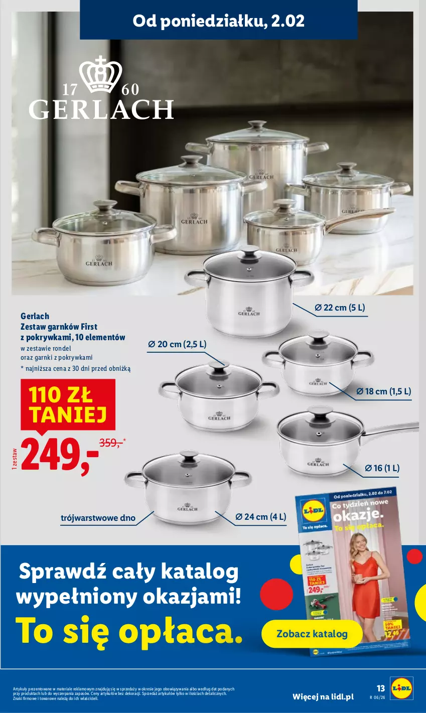 Gazetka promocyjna Lidl - GAZETKA - ważna 02.02 do 04.02.2026 - strona 13 - produkty: Rondel