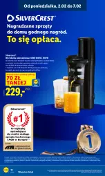 Gazetka promocyjna Lidl - GAZETKA - Gazetka - ważna od 04.02 do 04.02.2026 - strona 12 - produkty: Silvercrest, Grzejnik, Marchewka, Odkurzacz, Sok, Gra, Wyciskarka wolnoobrotowa, Odkurzacze, Pojemnik, Wyciskarka, Monitor, Szczoteczka