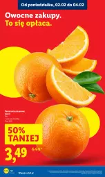 Gazetka promocyjna Lidl - GAZETKA - Gazetka - ważna od 04.02 do 04.02.2026 - strona 14 - produkty: Ser, Pomarańcze, Deser