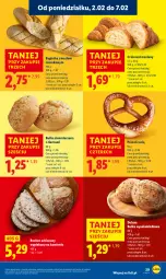 Gazetka promocyjna Lidl - GAZETKA - Gazetka - ważna od 04.02 do 04.02.2026 - strona 29 - produkty: Sok, Croissant, Bagietka, Bułka