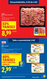 Gazetka promocyjna Lidl - GAZETKA - Gazetka - ważna od 04.02 do 04.02.2026 - strona 3 - produkty: Mięso mielone z szynki, Mięso mielone, Pilos, Masło, Mięso