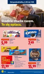 Gazetka promocyjna Lidl - GAZETKA - Gazetka - ważna od 04.02 do 04.02.2026 - strona 38 - produkty: Ciastka, Gin, Czekolada, Oreo