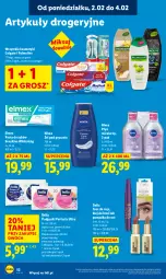 Gazetka promocyjna Lidl - GAZETKA - Gazetka - ważna od 04.02 do 04.02.2026 - strona 52 - produkty: Palmolive, Bell, Płyn micelarny, Pasta do zębów, Klej, Perfecta, Tusz, Podpaski, Bella, Elmex, Colgate, Nivea, LG
