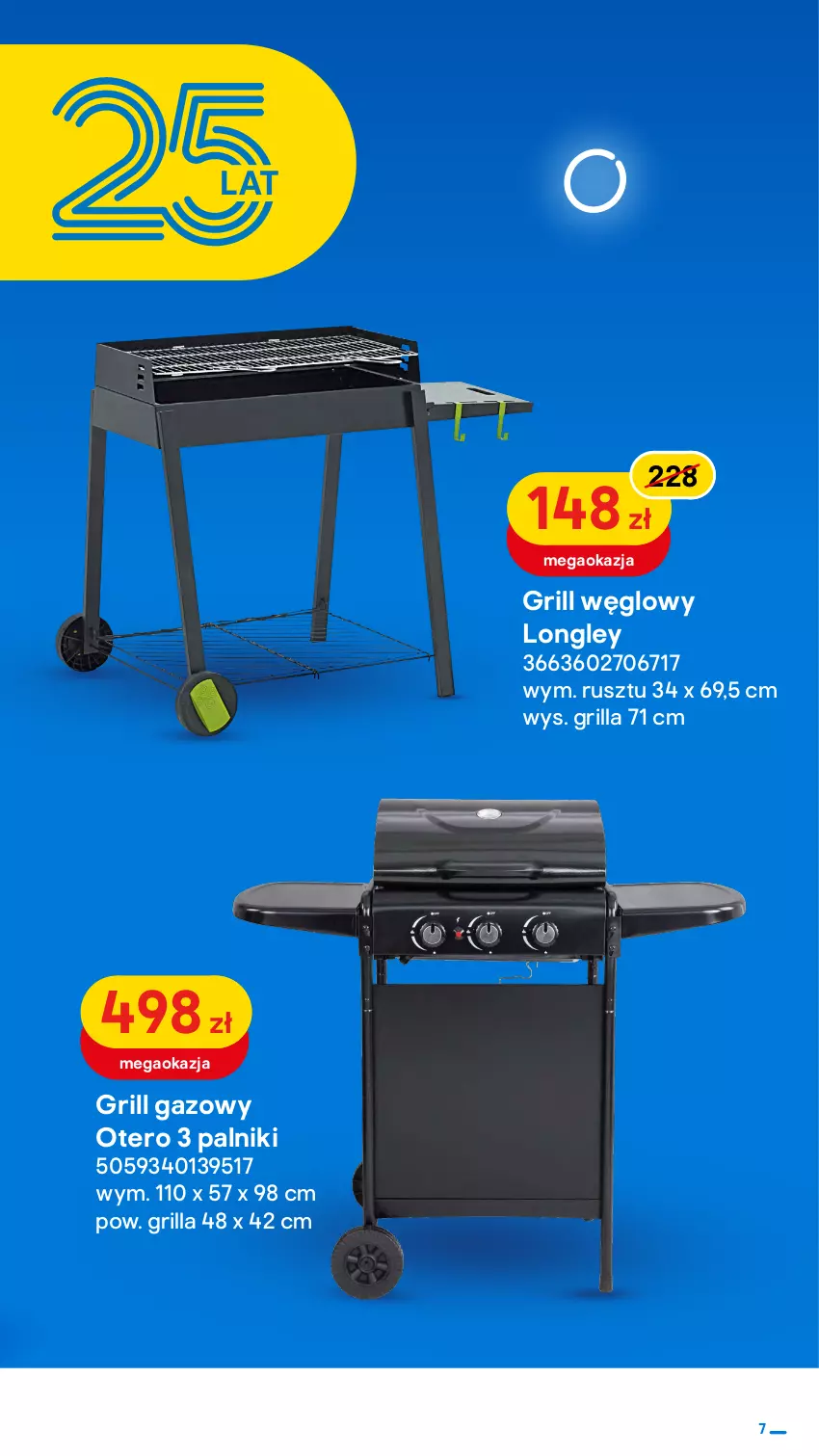 Gazetka promocyjna Castorama - Gazetka Castorama - ważna 23.03 do 16.04.2022 - strona 7 - produkty: Fotel, Grill, Grill gazowy, Huśtawka