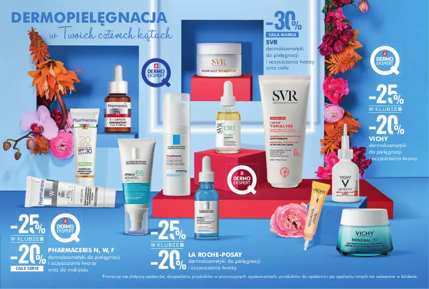 Gazetka promocyjna Super Pharm - Gazetka - ważna 20.06 do 12.07.2023 - strona 5 - produkty: Acer, Kosmetyki do pielęgnacji, La Roche-Posay, Makijaż, Mop, Pharmaceris, Ser, SVR, Vichy