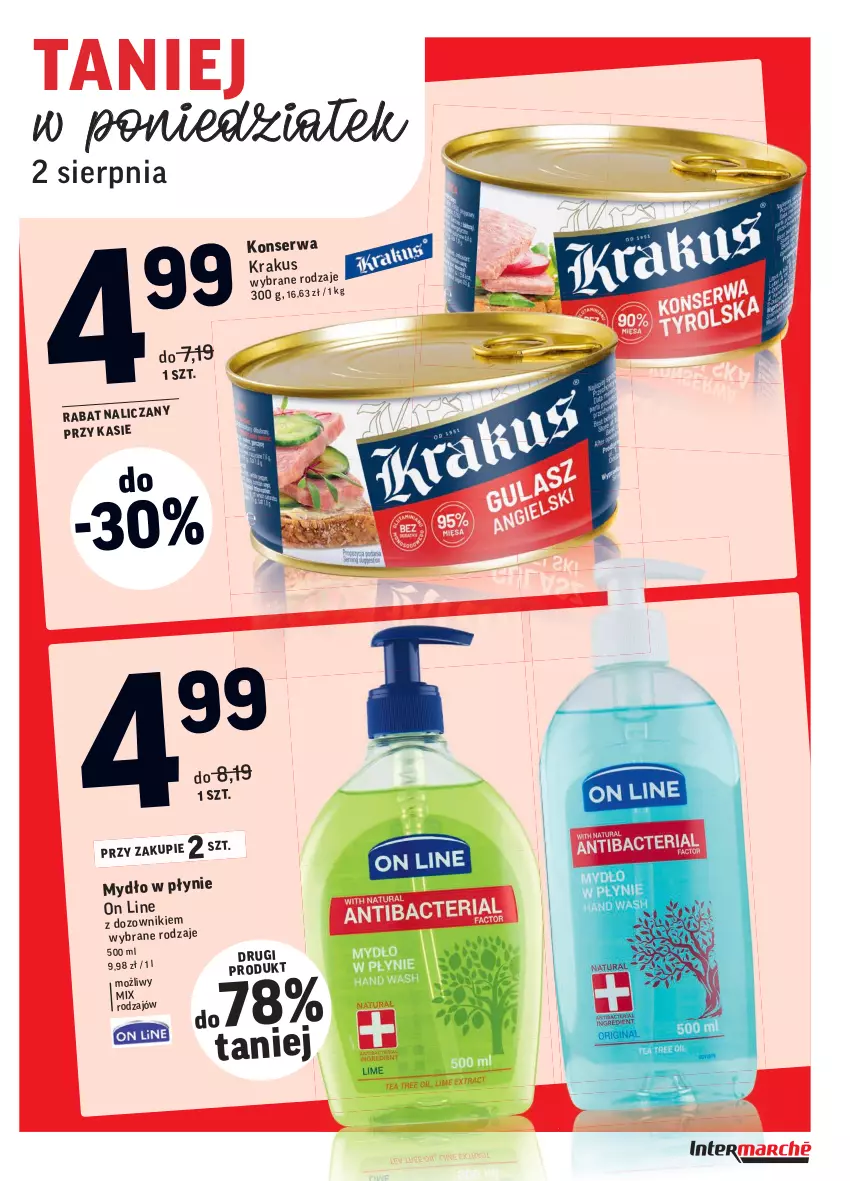 Gazetka promocyjna Intermarche - Gazetka promocyjna - ważna 27.07 do 02.08.2021 - strona 38 - produkty: Dozownik, Mydło, Ser